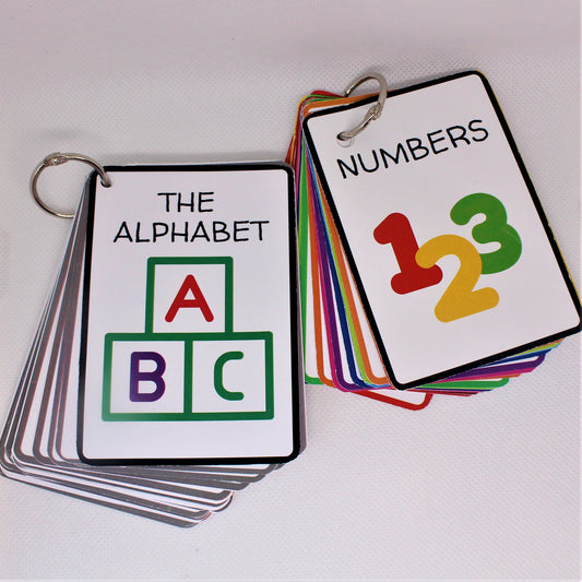 Alphabet & Numbers Flashcards